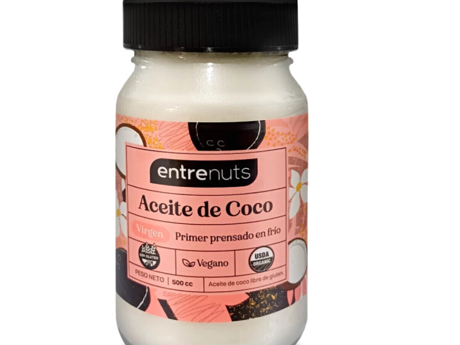 Entrenuts aceite de coco VIRGEN 360cc