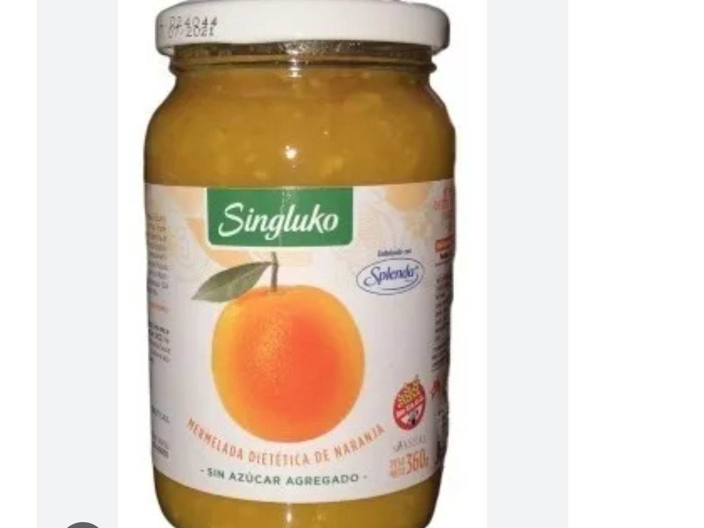 Mermelada Naranja SINGLUKO