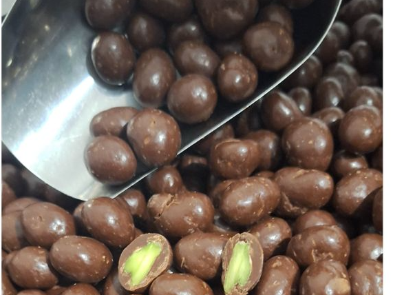 Pistacho con chocolate