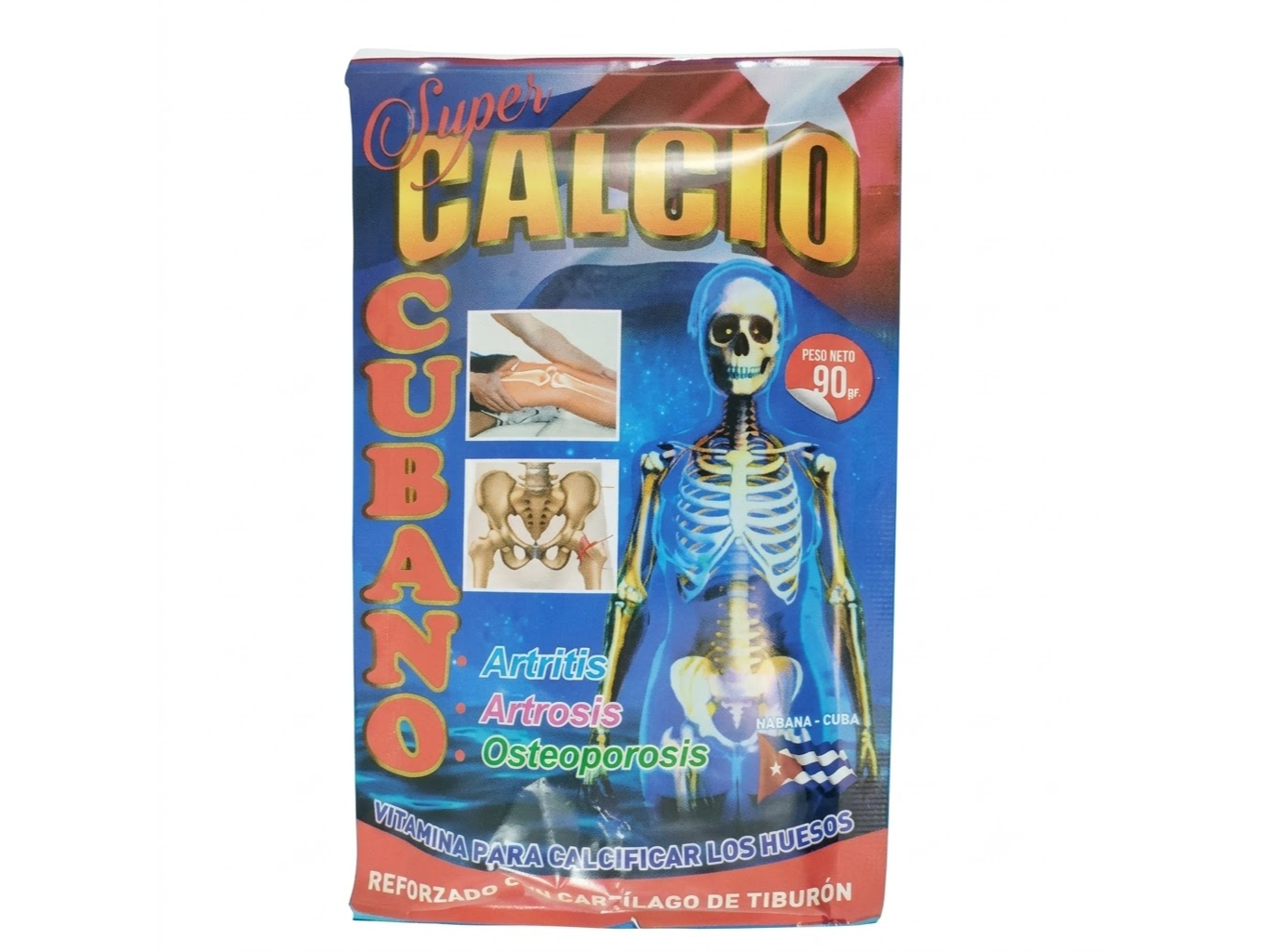Calcio cubano 90 gr