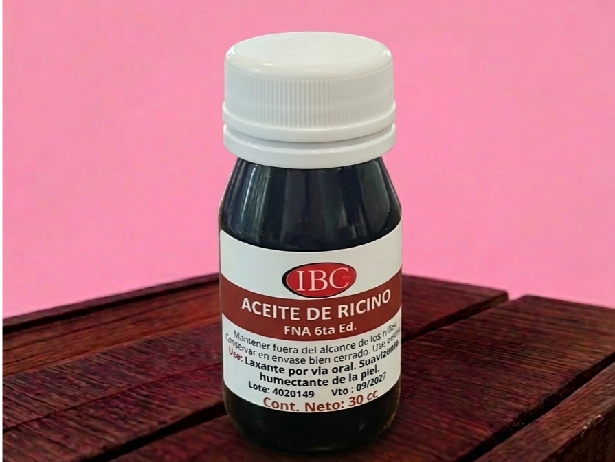 Aceite de ricino 30 cc IBC