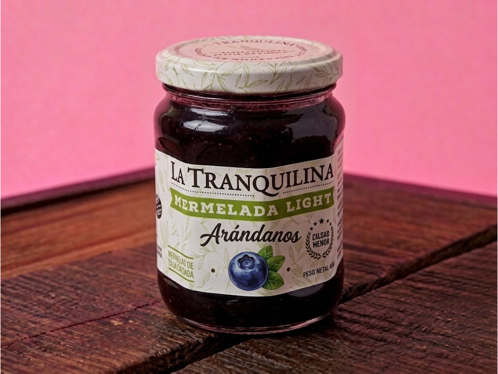 Mermelada de arandanos La Tranquilina