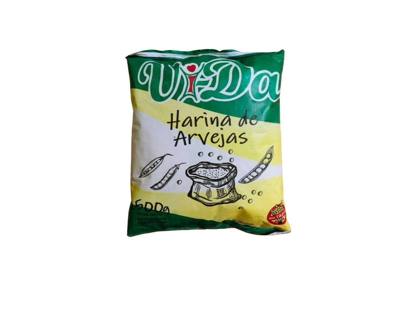 Harina de Arveja x600gr Vida