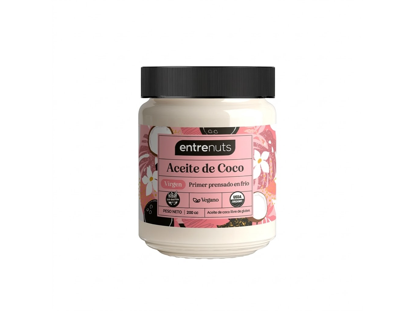 Aceite de coco virgen entrenuts 200cc