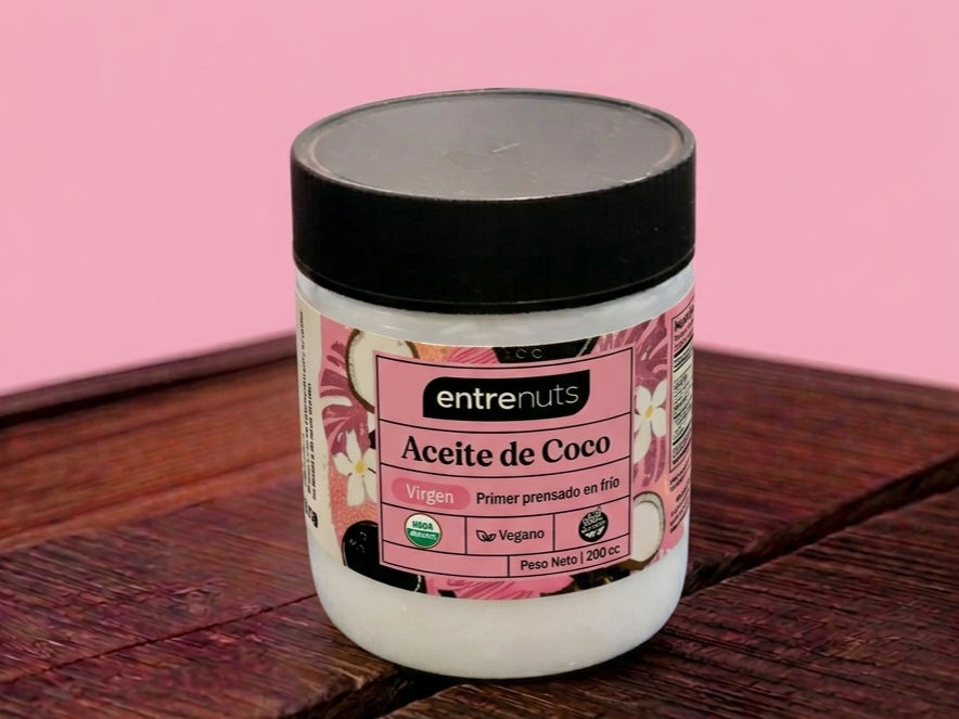 Aceite de coco virgen entrenuts 200cc