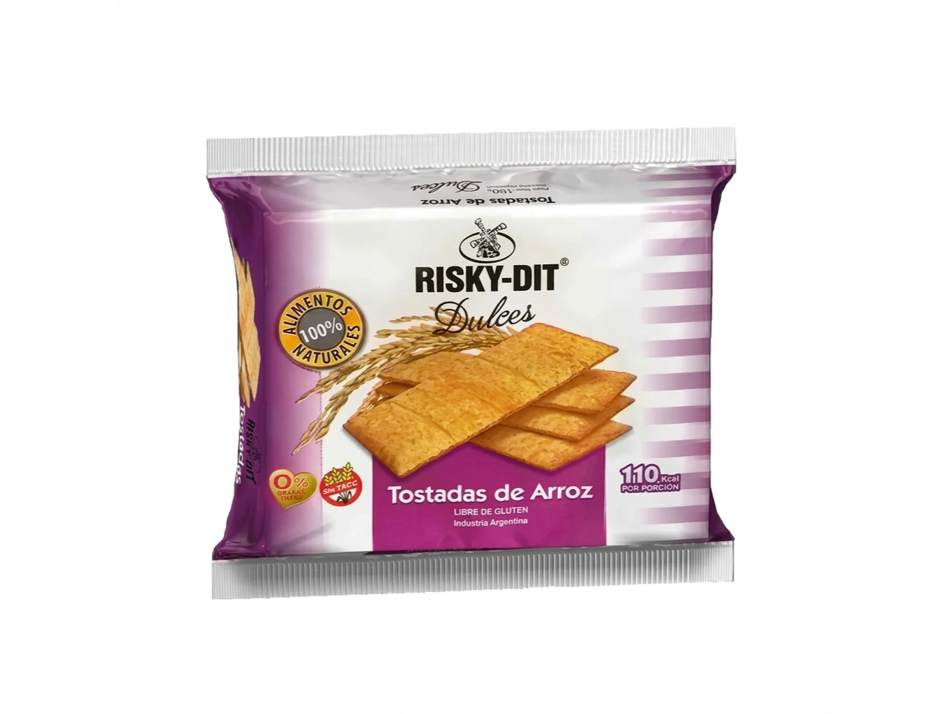 Tostadas de Arroz Dulces Risky-Dit