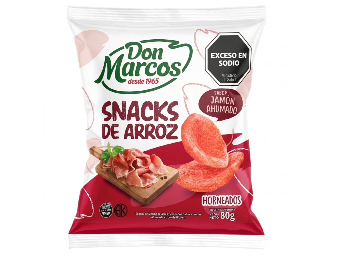 Snack de Arroz sabor Jamon Don Marco