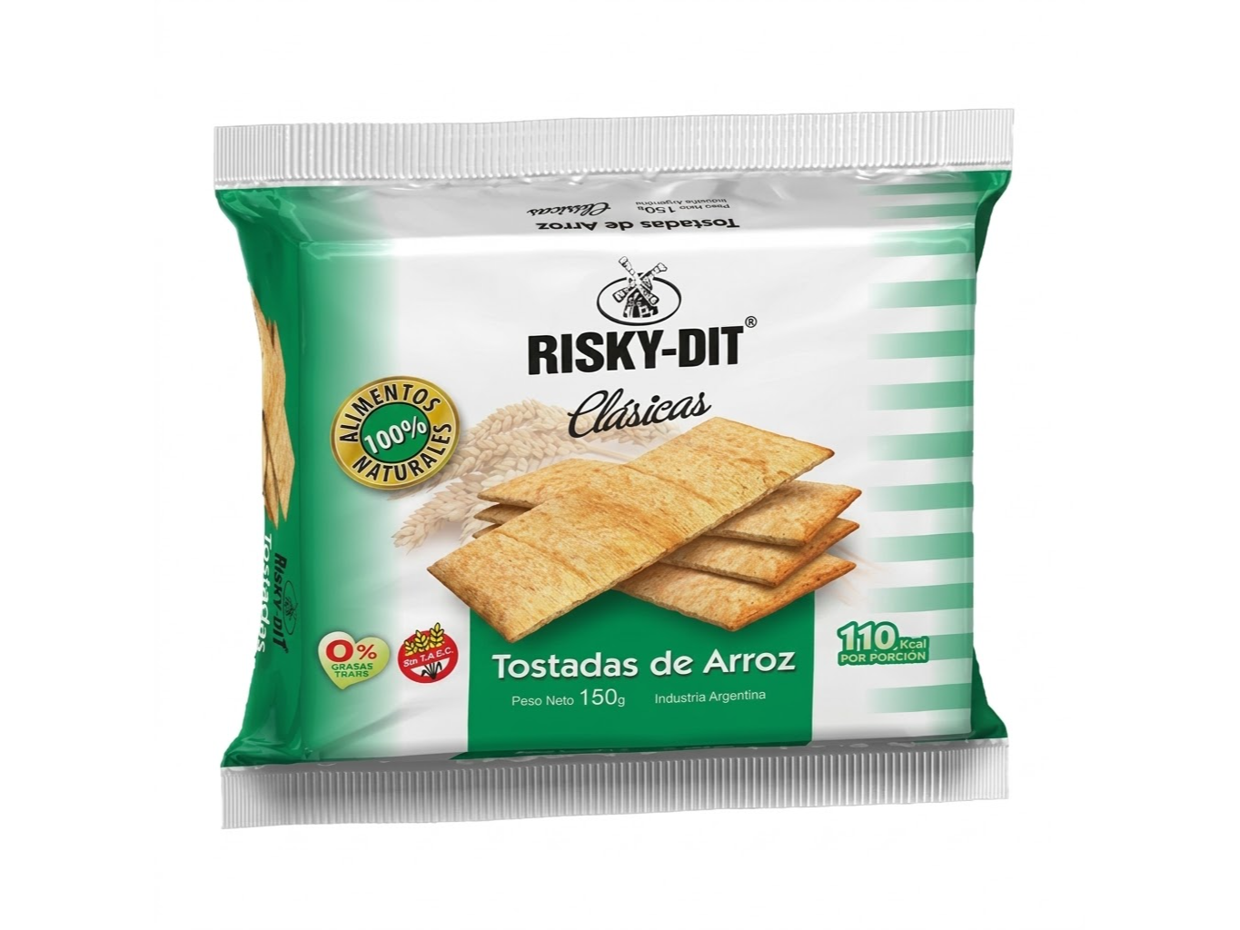 Tostadas de Arroz Clasicas Risky-Dit
