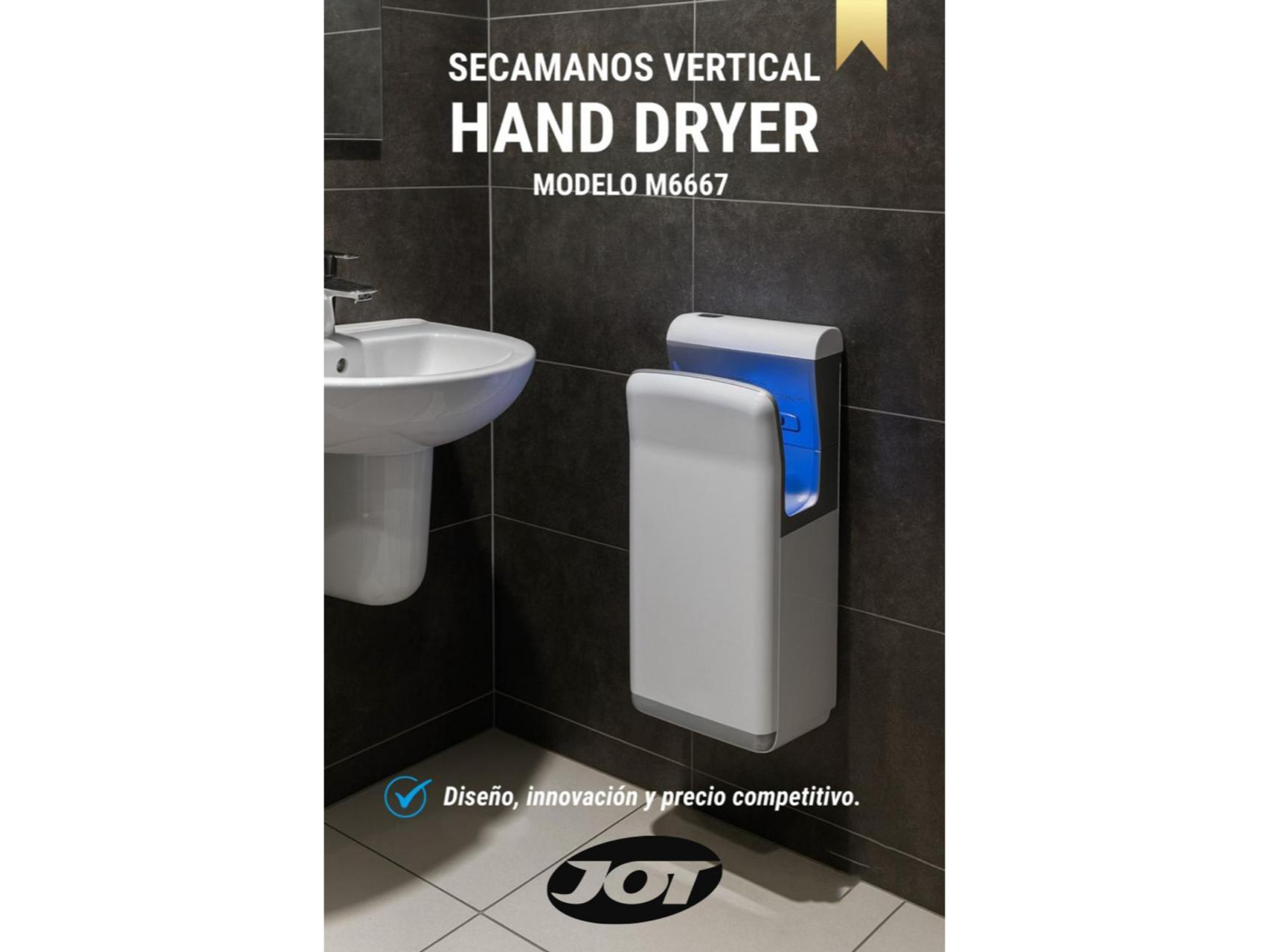 Secamanos Hand Dryer Modelo M6667