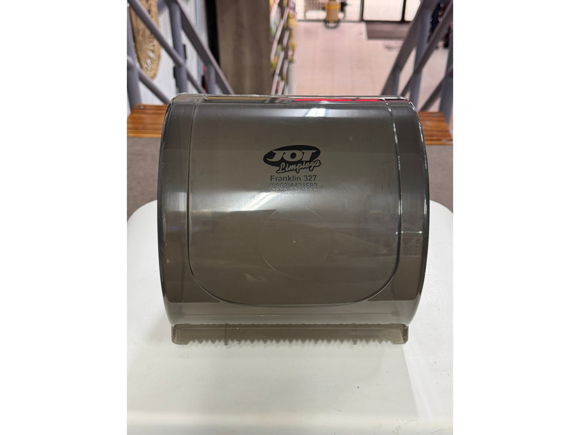 DISPENSER: ROLLO TOALLA DE MANO SIN MECANISMO
