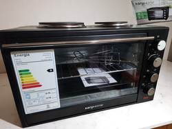 HORNO ELECTRICO 50L CON ANAFE DOBLE