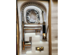GRIFERIA GOURMET EXTENSIBLE CON DOBLE SALIDA