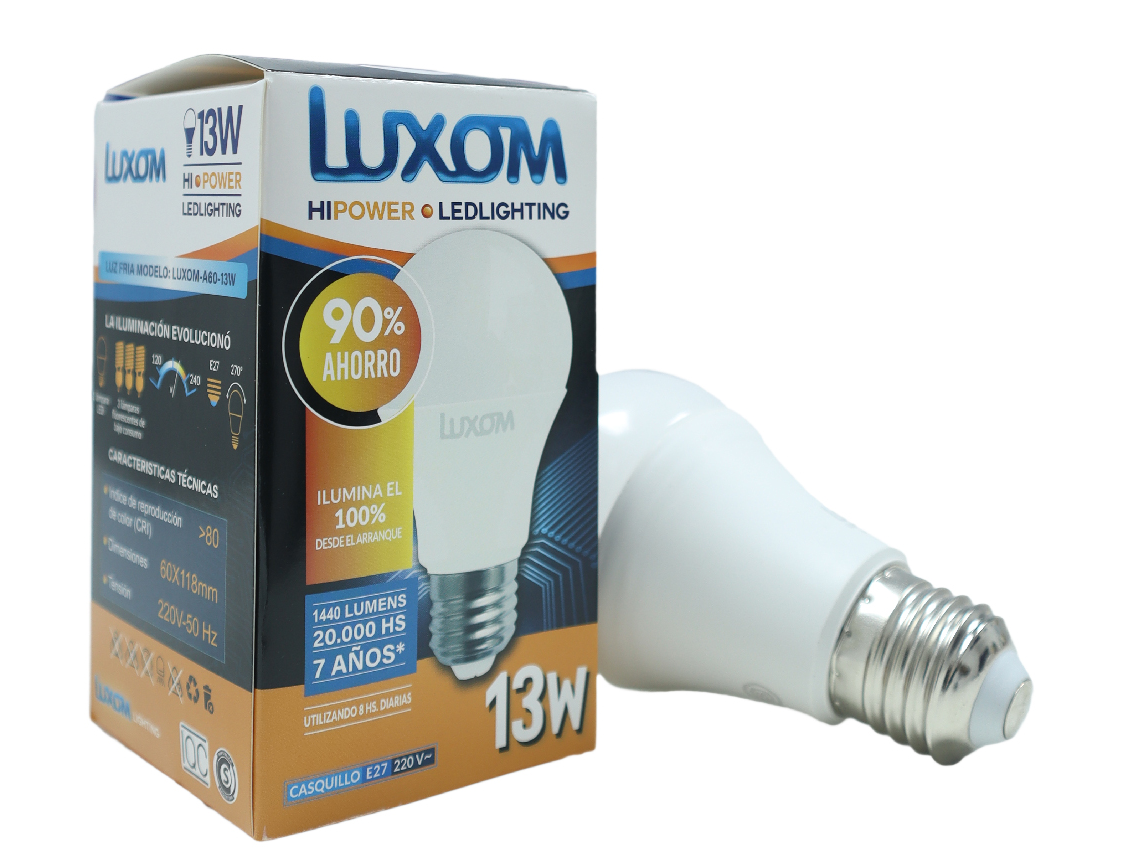 LAMPARA LED BULBO 13W