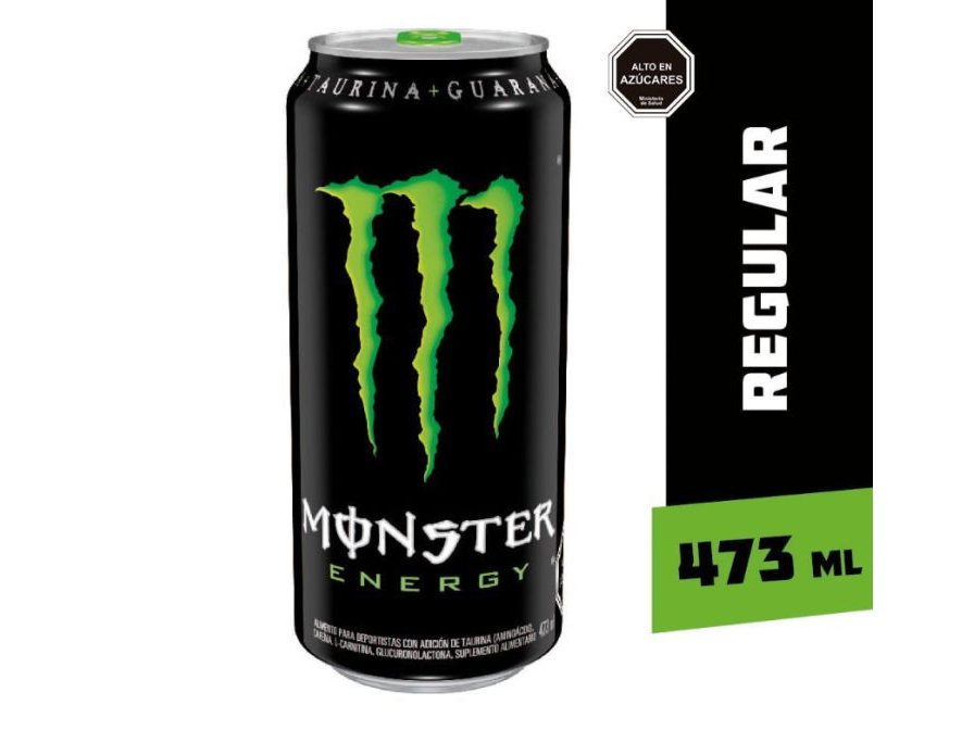 *Monster energy 473 ml*