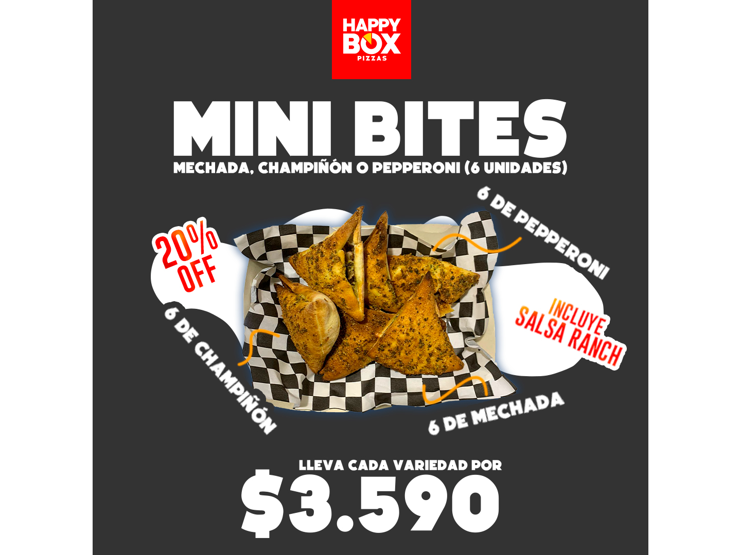 *MINI BITES 20% OFF* 🔥