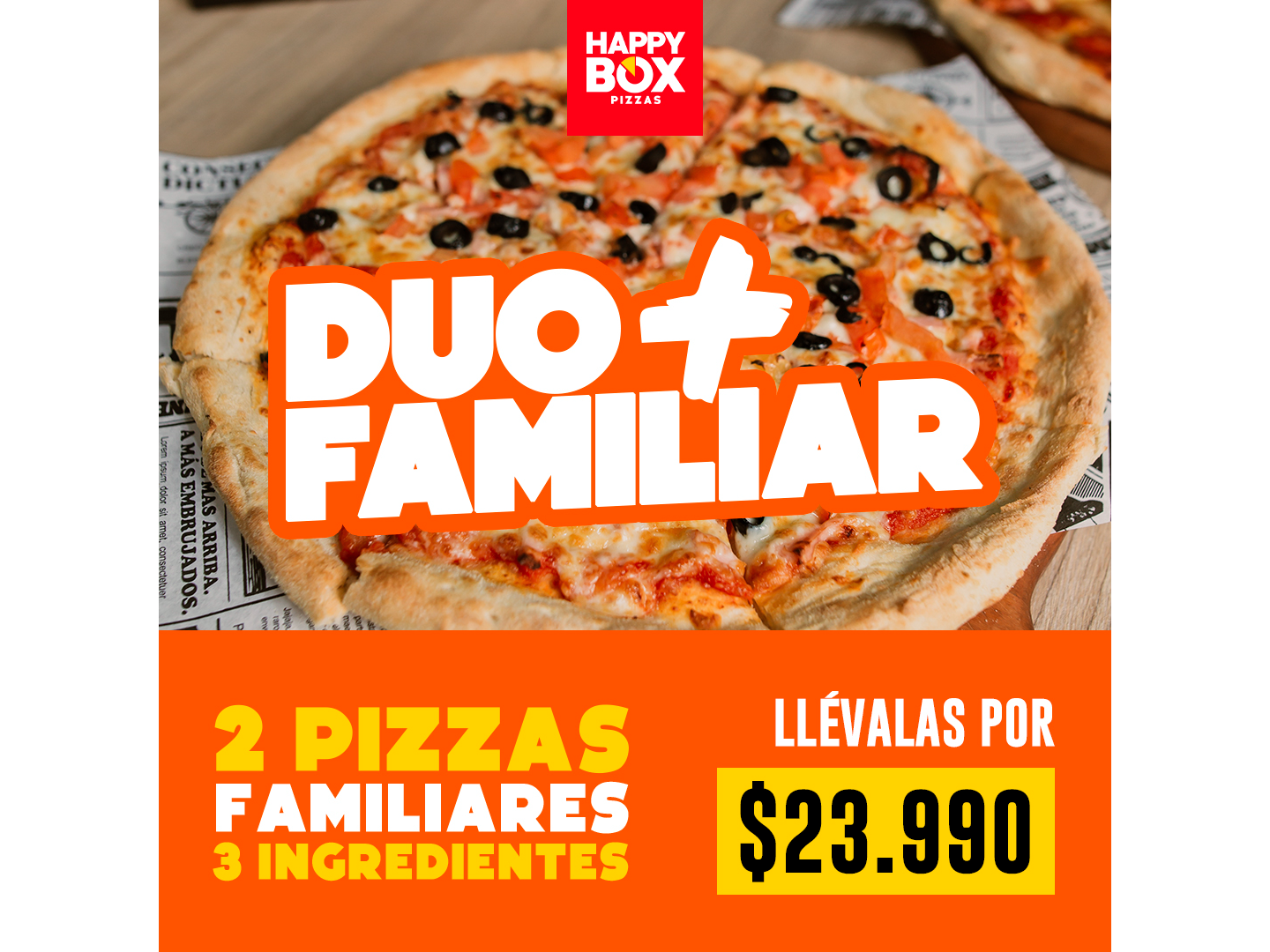 *DUO+ FAMILIAR* 2 FAMILIARES AL GUSTO