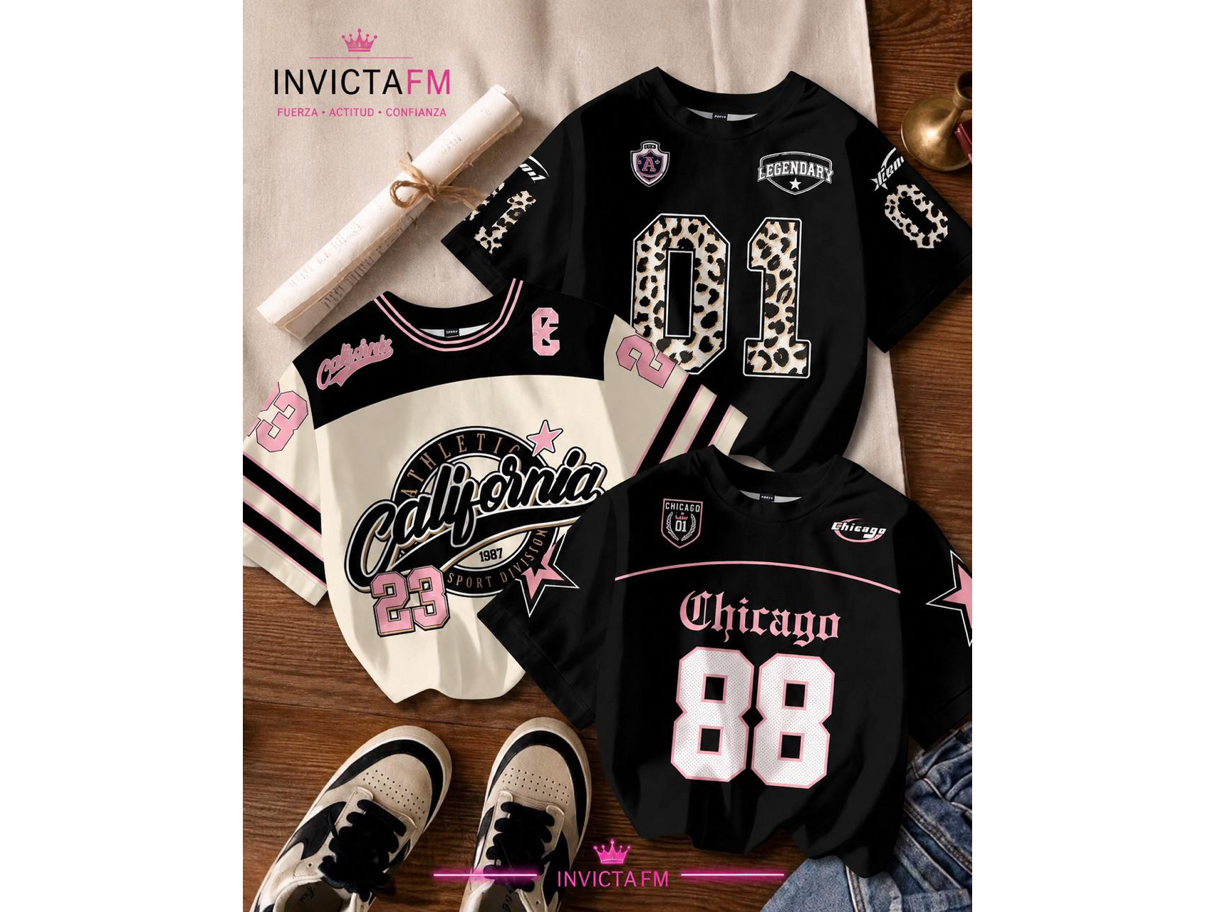 Remeras Estampadas de INVICTA INDUMENTARIA