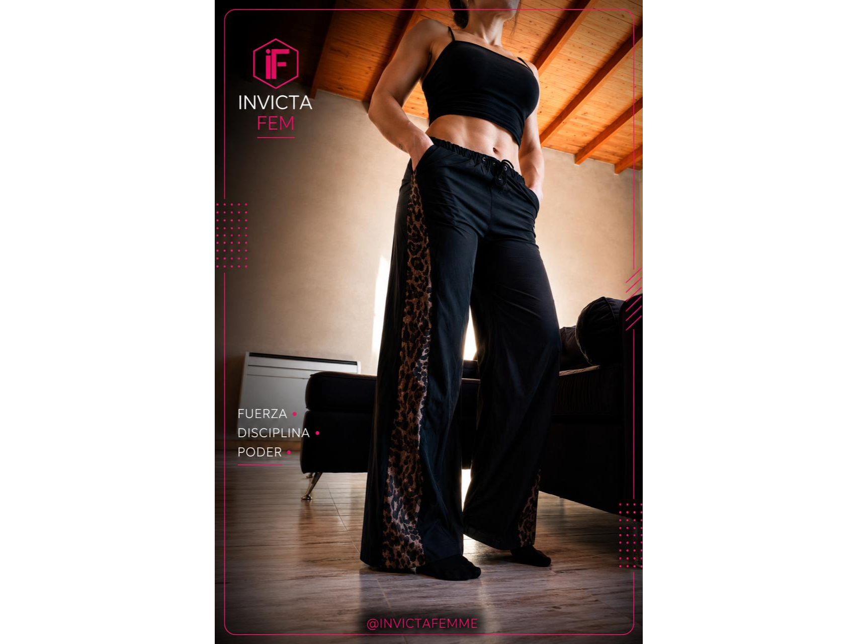 Pantalón Print de INVICTA INDUMENTARIA