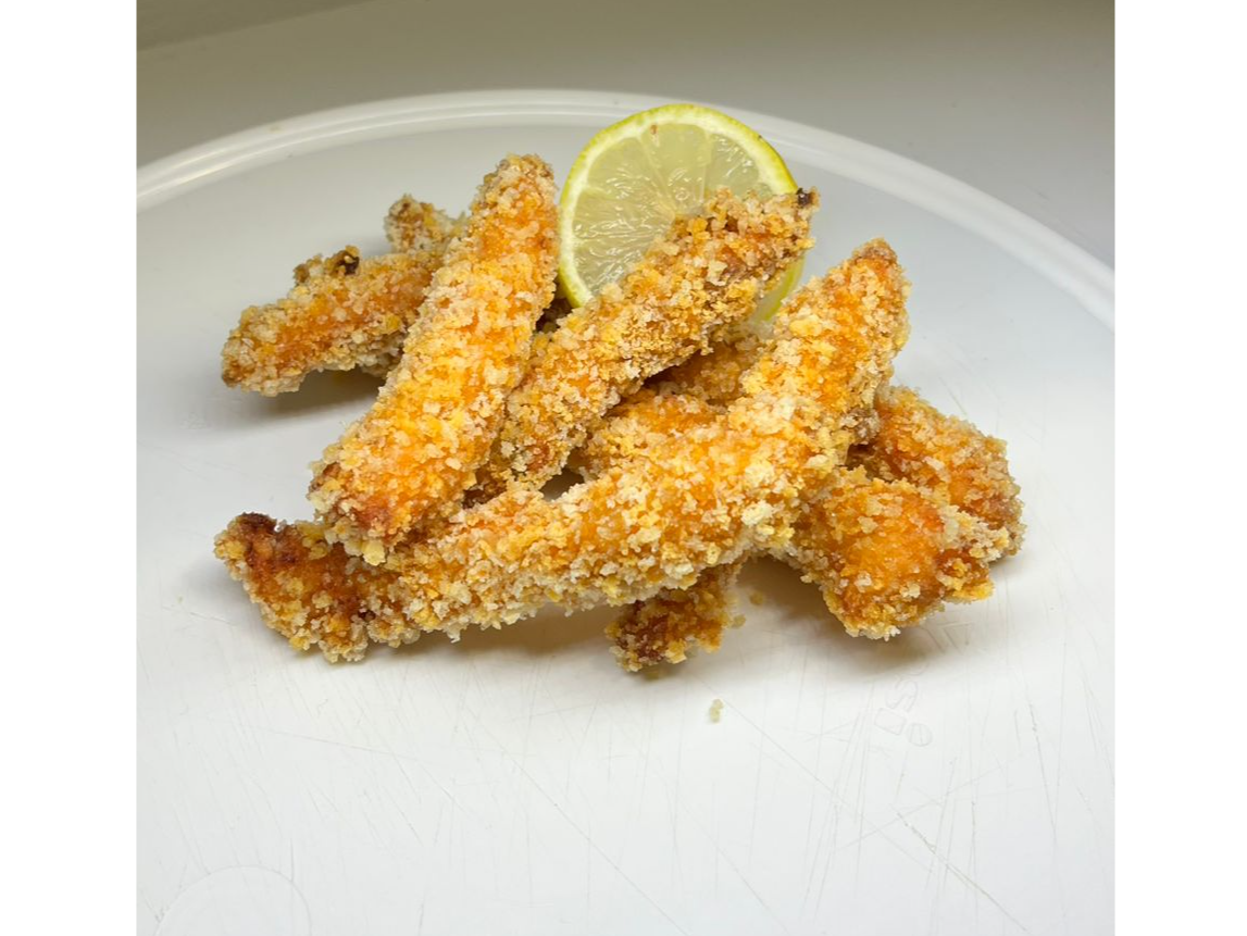 Bastones de salmon