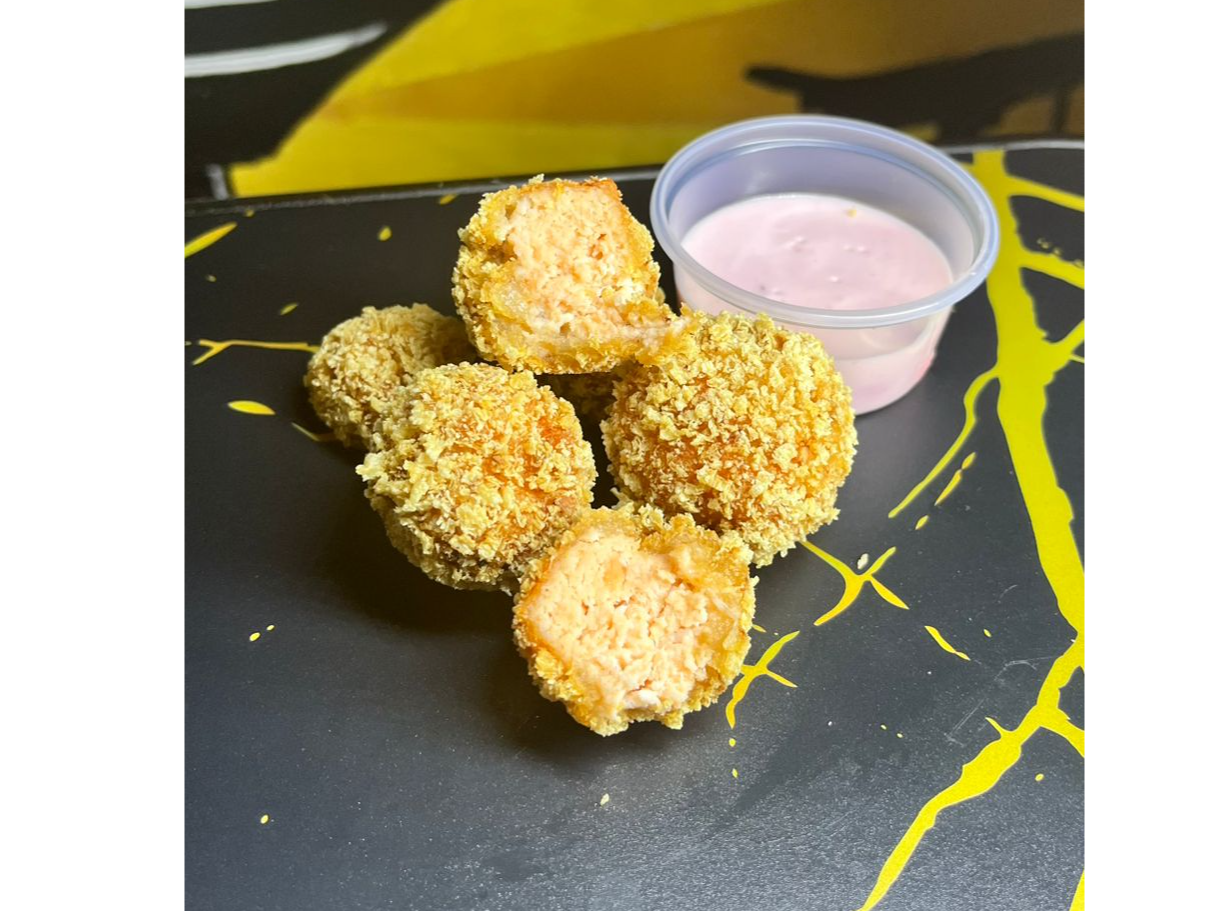 Bolitas de salmon