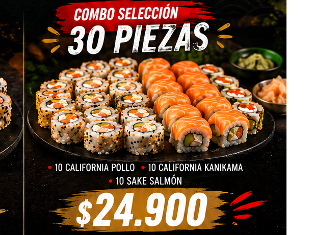 COMBO SELECCION 30 PIEZAS