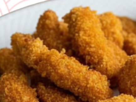 Langostinos apanados