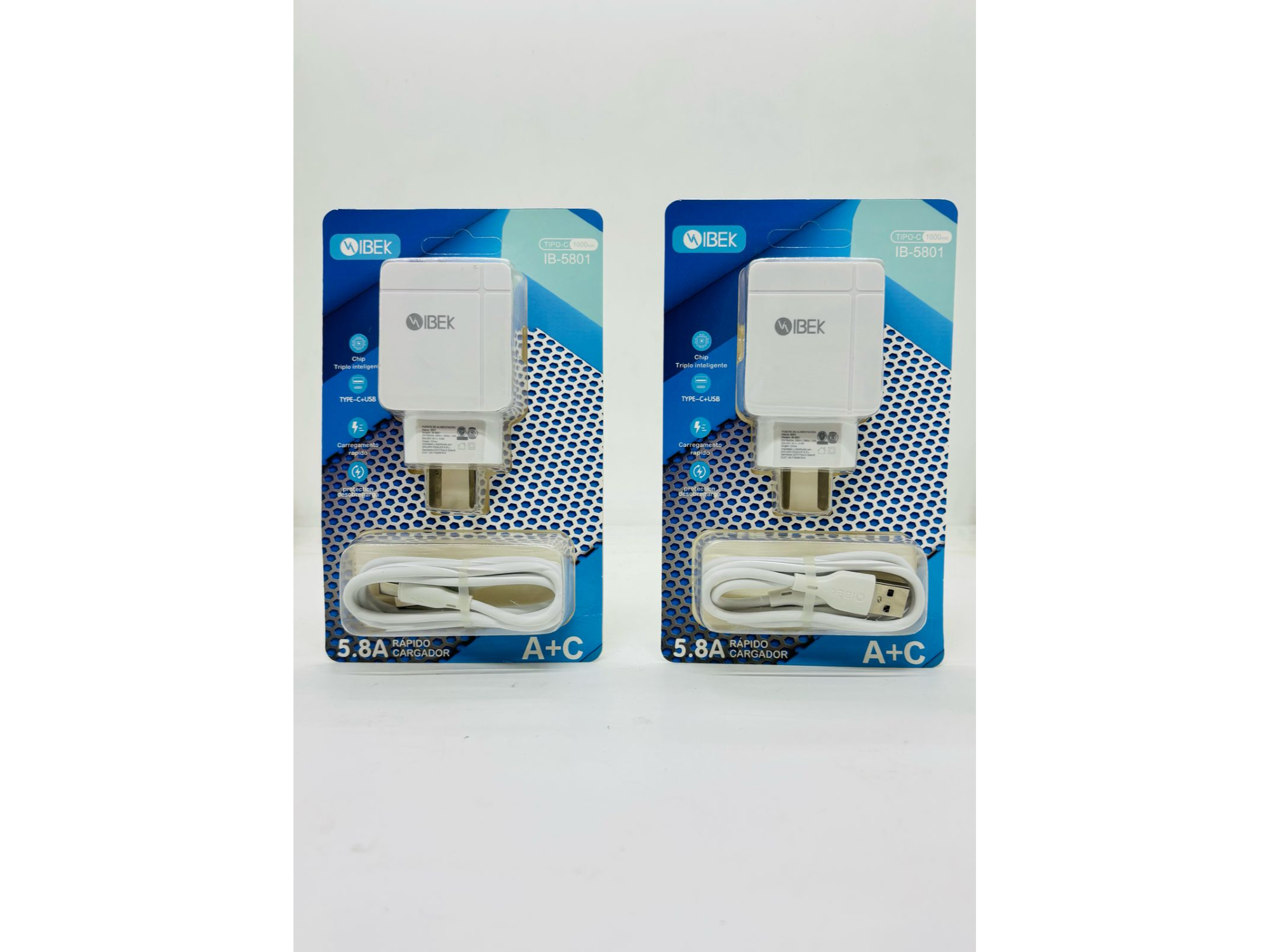 CARGADOR 5.8A IBEK C/CABLE TIPO C