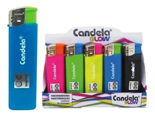 encendedor candela glow $650 c/u