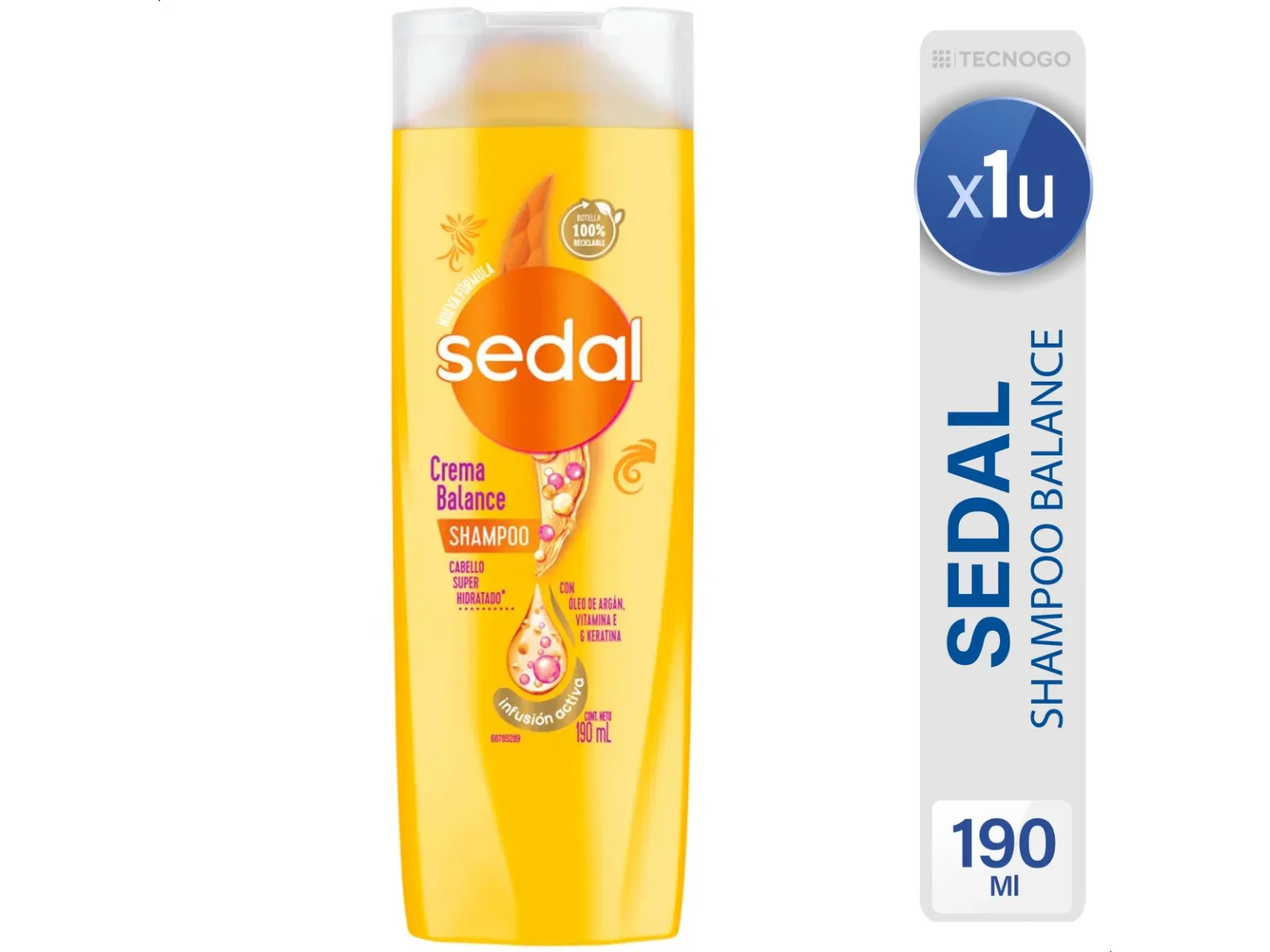 sedal shampoo x 190 gr