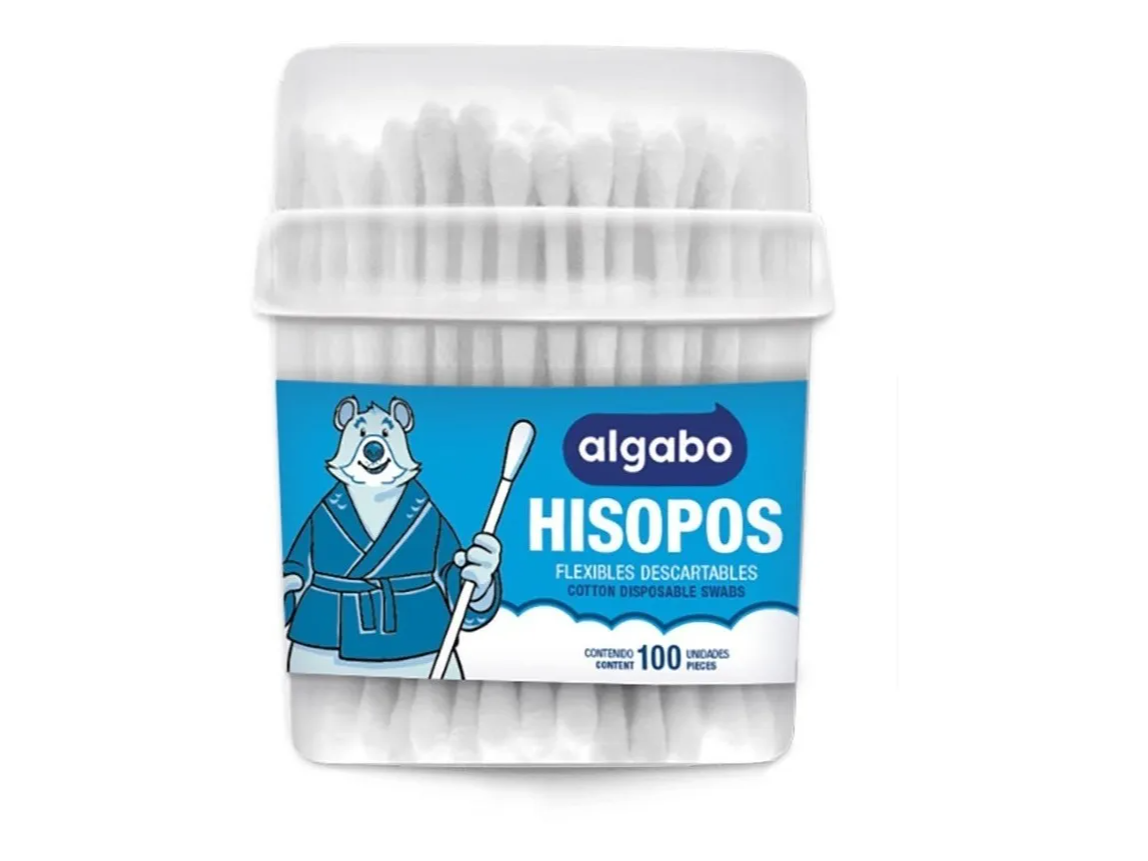 hisopos x 100 unid