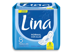 toallitas femeninas lina