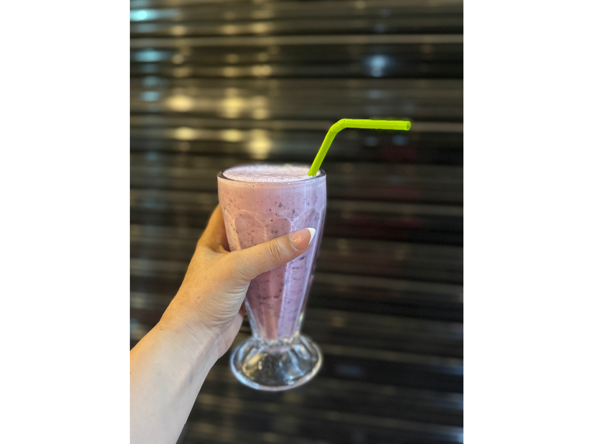 Licuado mix frutos rojos