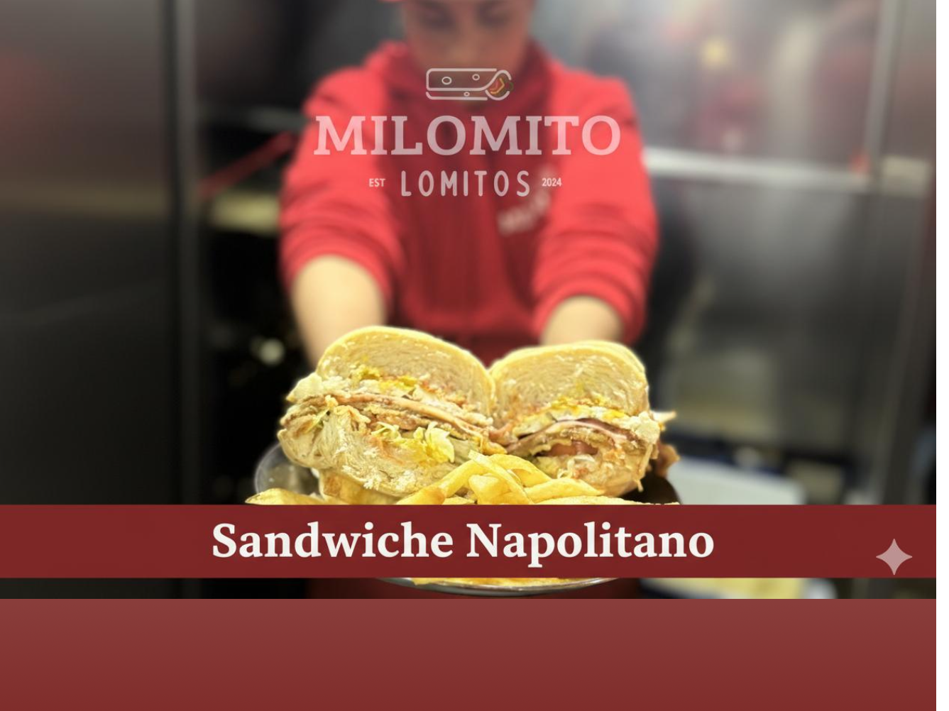 Sandwich de Milanesa Napolitana
