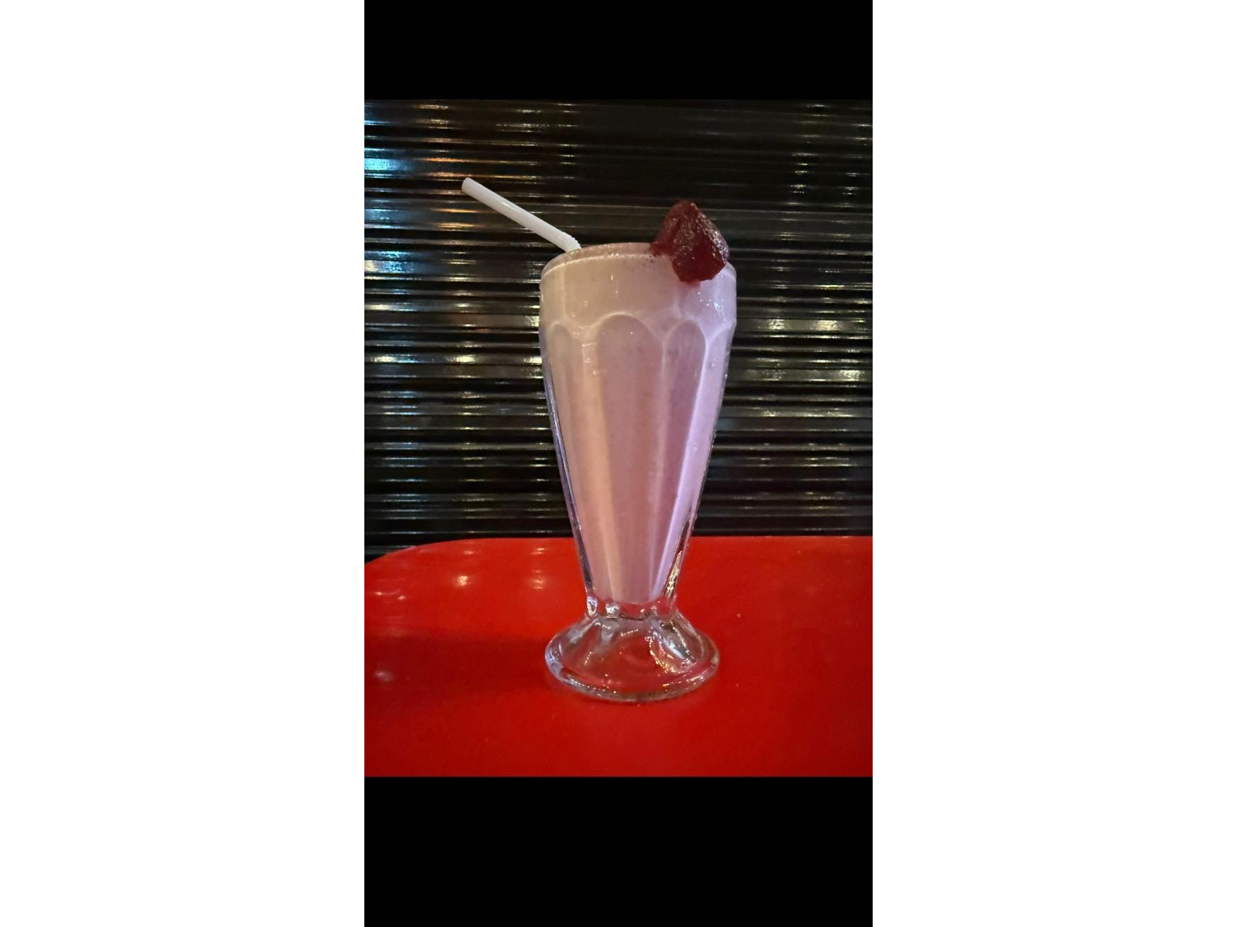 Licuado de frutilla