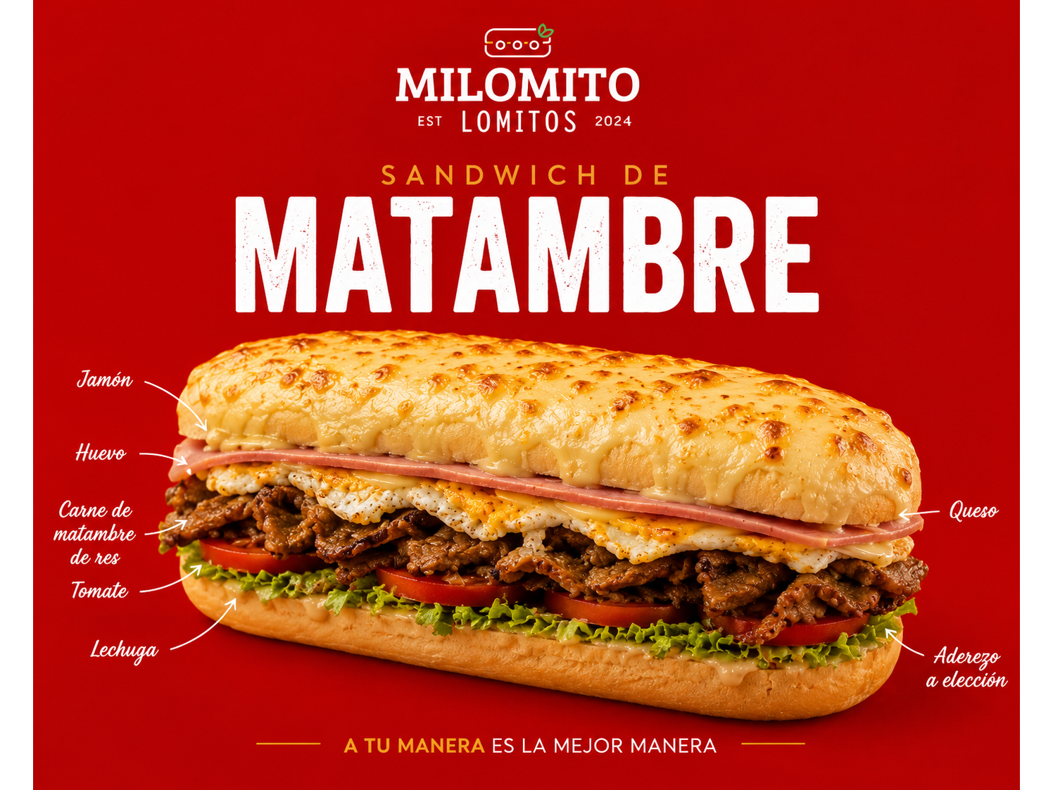 Sandwiche de Matambre