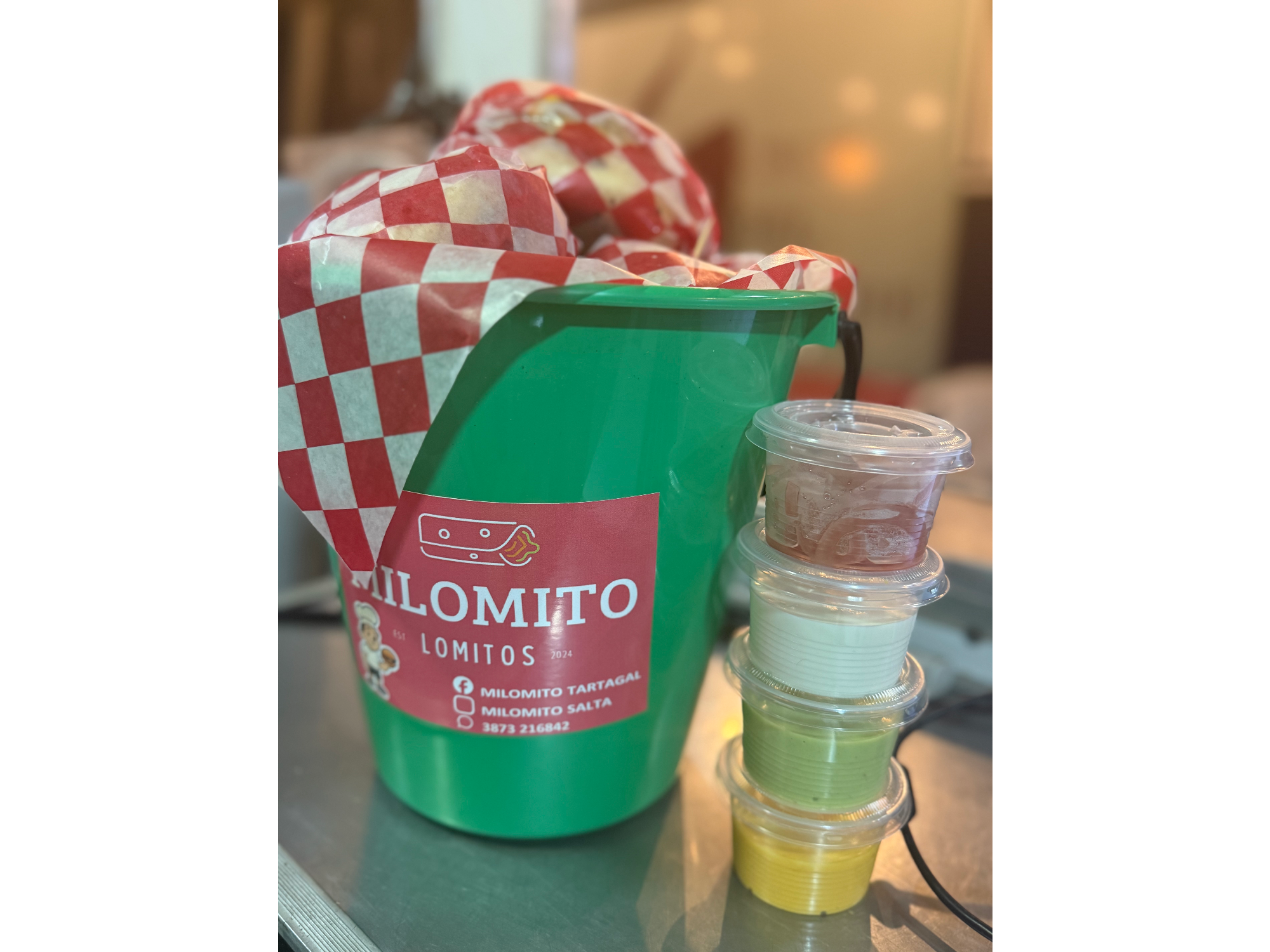 Balde completa doble