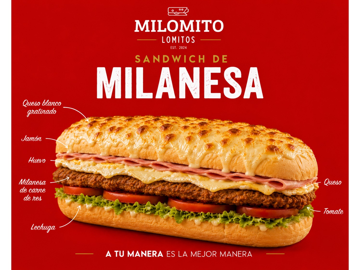 Sandwich de Milanesa