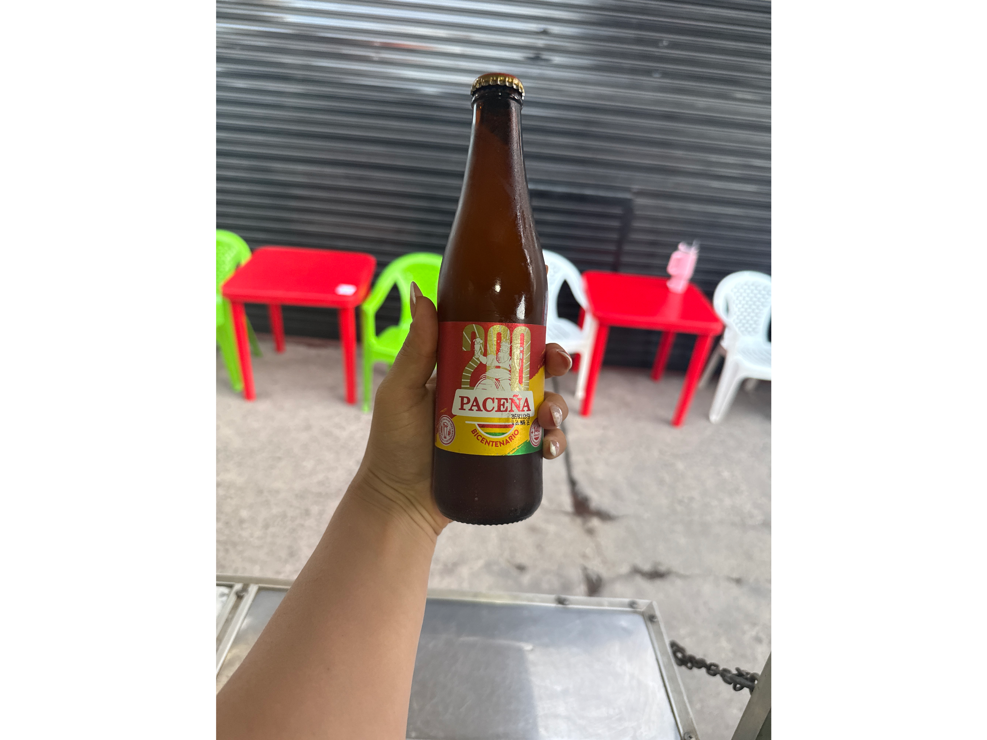 Paceña vidrio 440cc