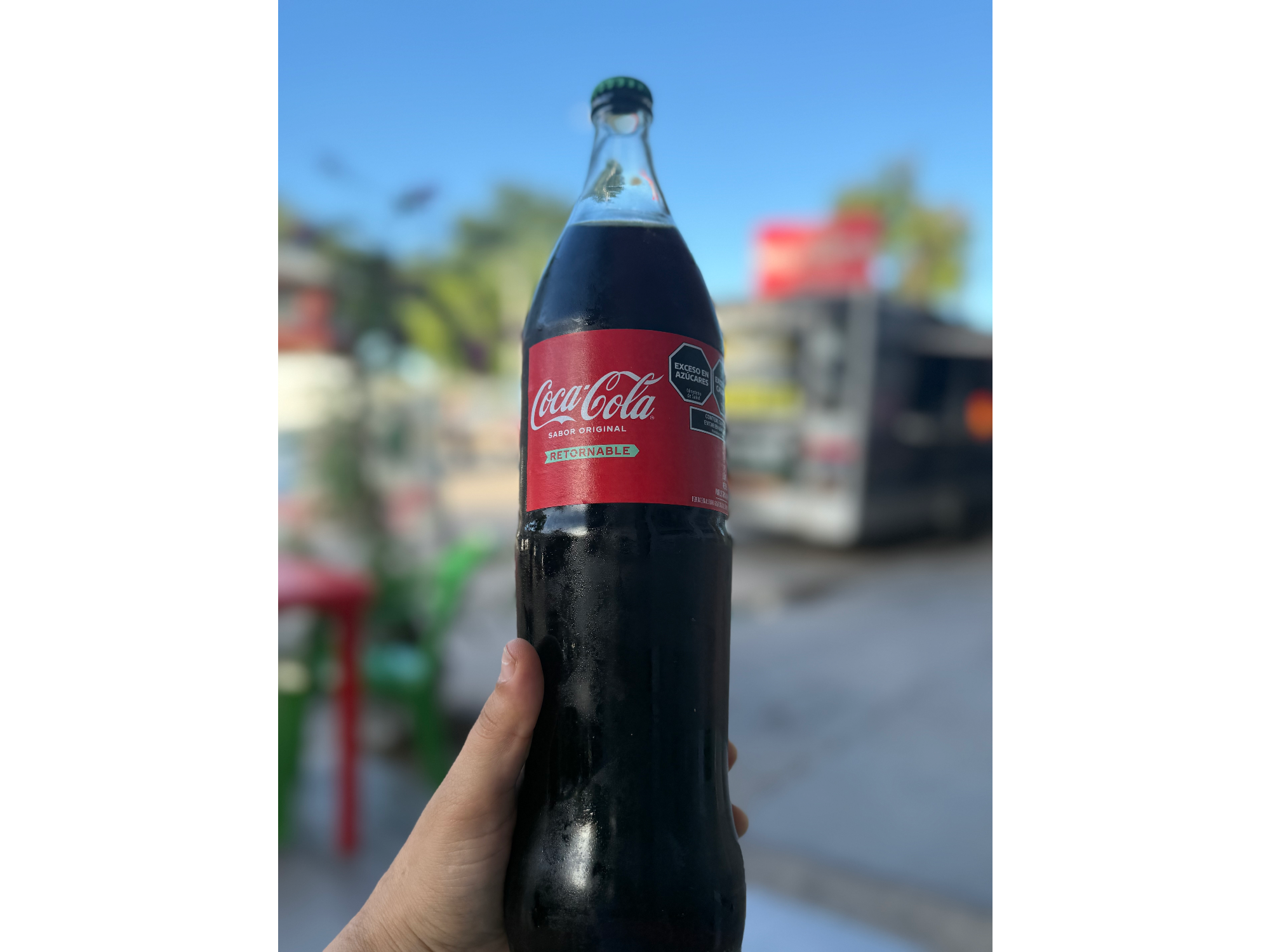 Coca cola vidrio 1 litro