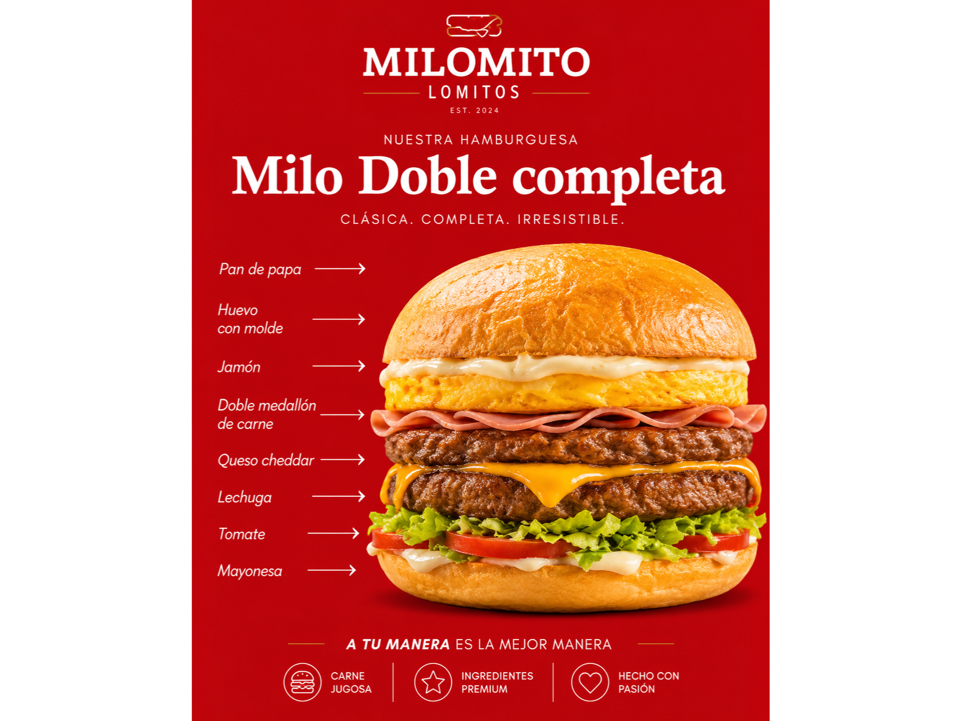 Milo Doble completa de Milomito Tartagal