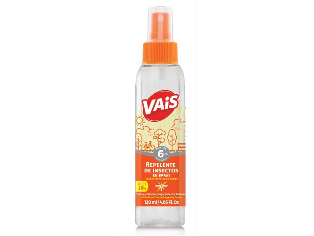 VAIS REPELENTE SPRAY X 120ML (PACK X6)