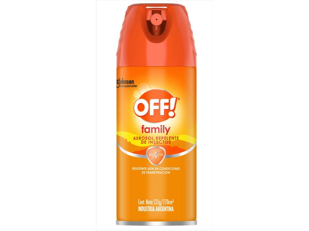 OFF AER NARANJA FAMILY X 165 CM3  1 UNIDAD