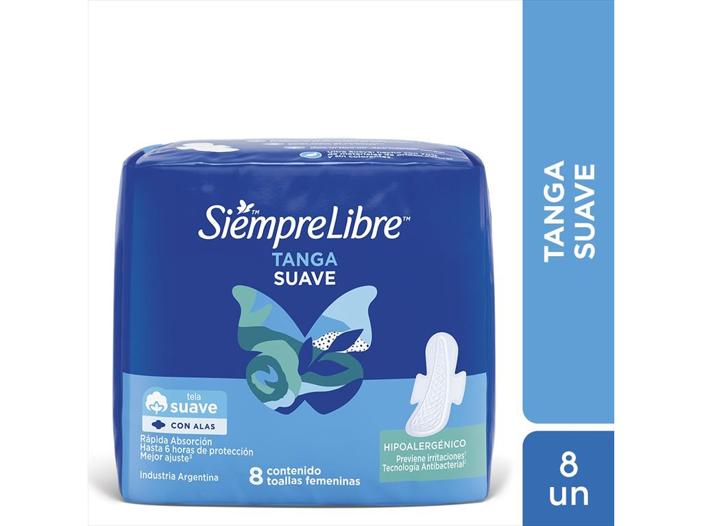 S.LIBRE TOAL TANGA SUAVE C-ALAS X 8