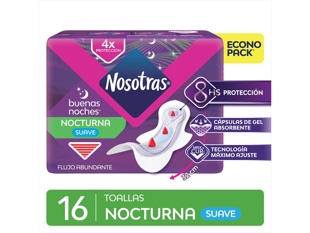 NOSOTRAS TOAL FEM NOCT SUAVE X 16