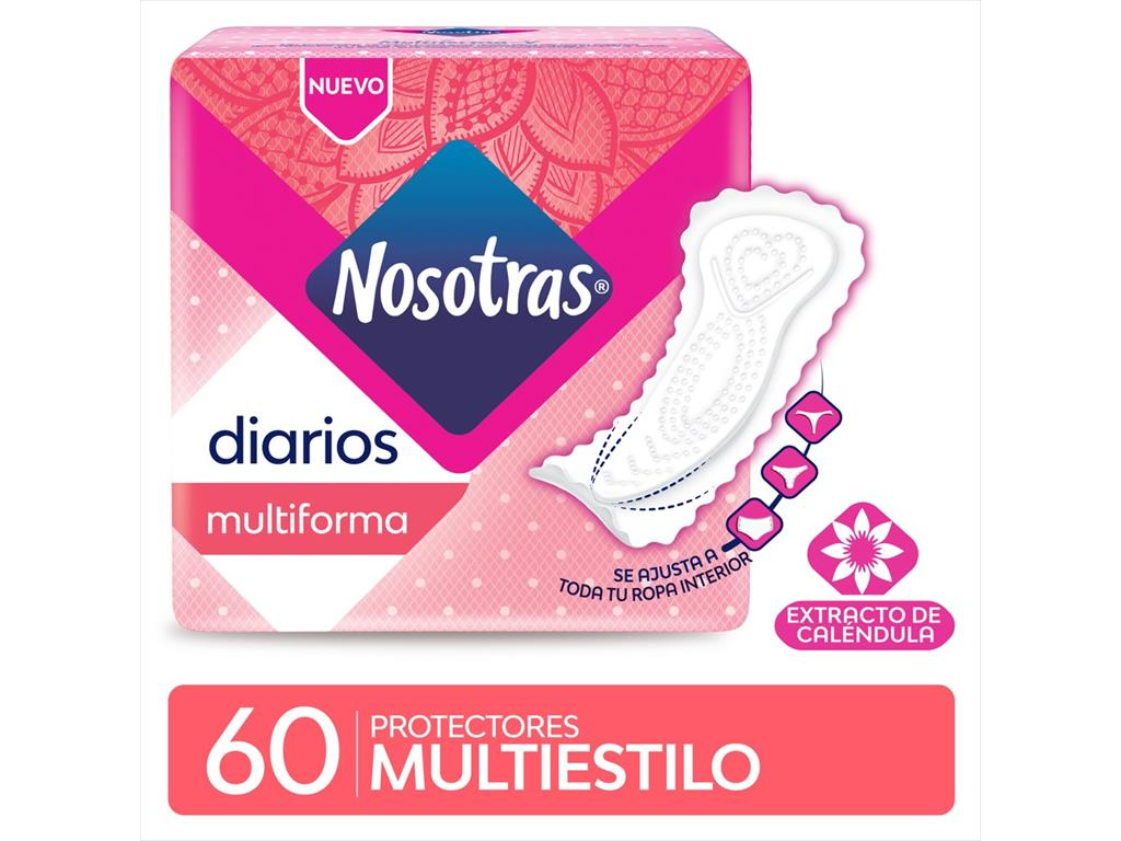 NOSOTRAS PROT DIARIO MULTIESTILO X 60