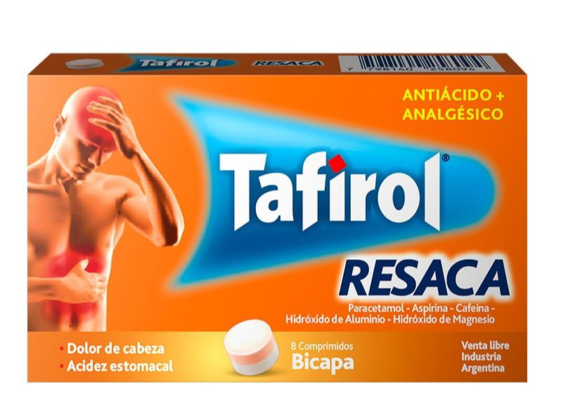 TAFIROL RESACA CPR X 8