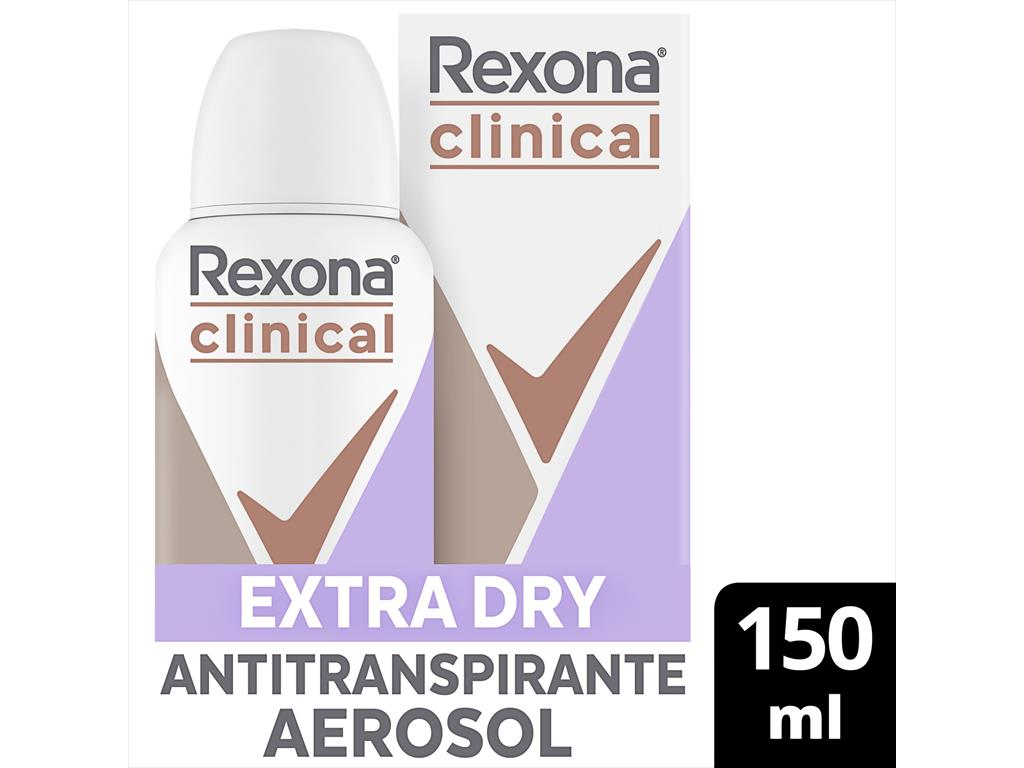 REXONA AER ANT CLINICAL EXTR DRY WOM 96 HS X150ML