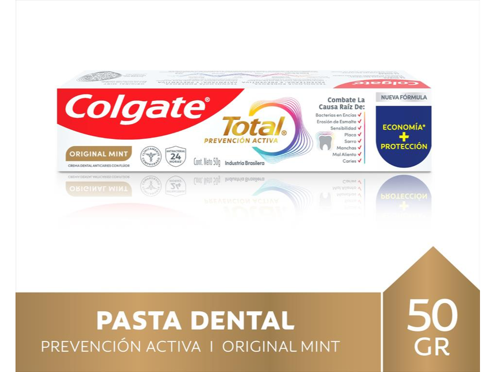 COLGATE CR DENT TOTAL 12 ORIG MINT X50GR