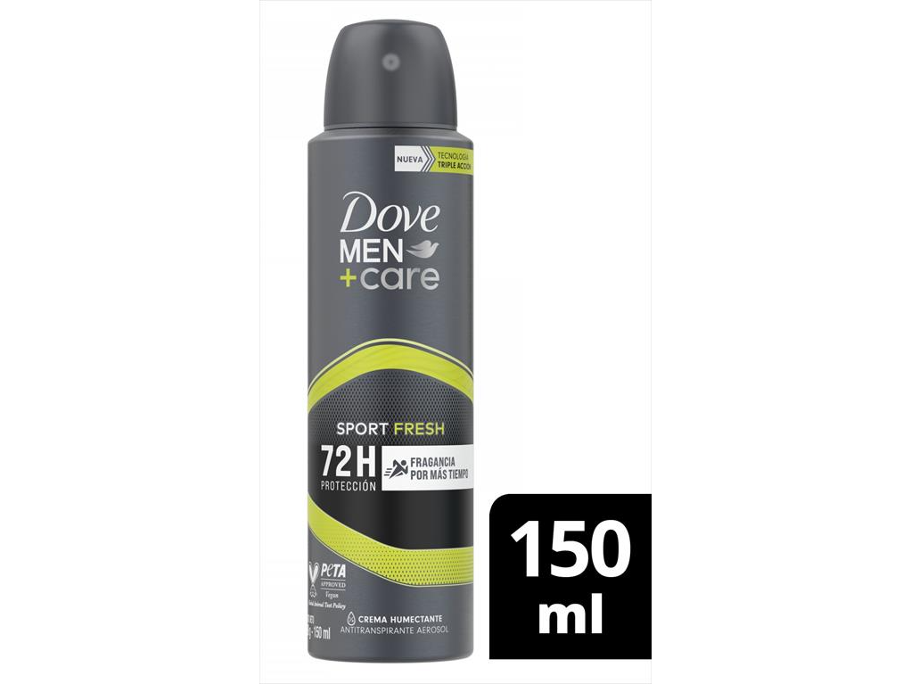 DOVE DEO AER ANT. SPORT FRESH MEN 72HS X 150ML