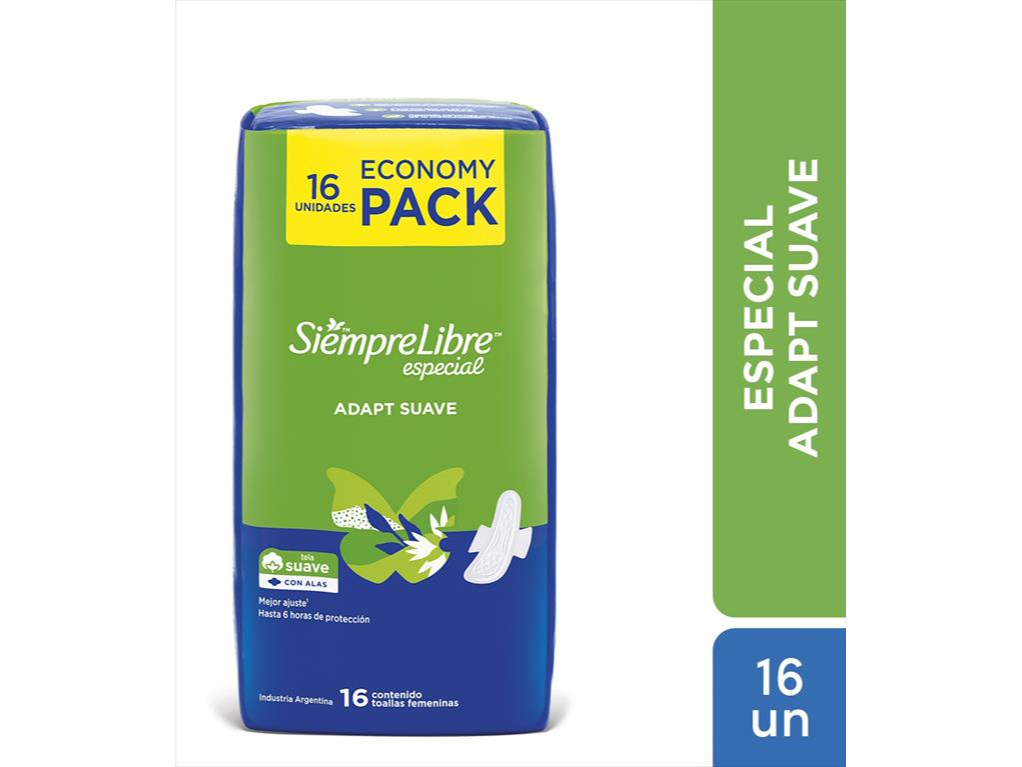 S.LIBRE TOAL ESPECIAL ADAPT SUAVE C-ALAS X 16